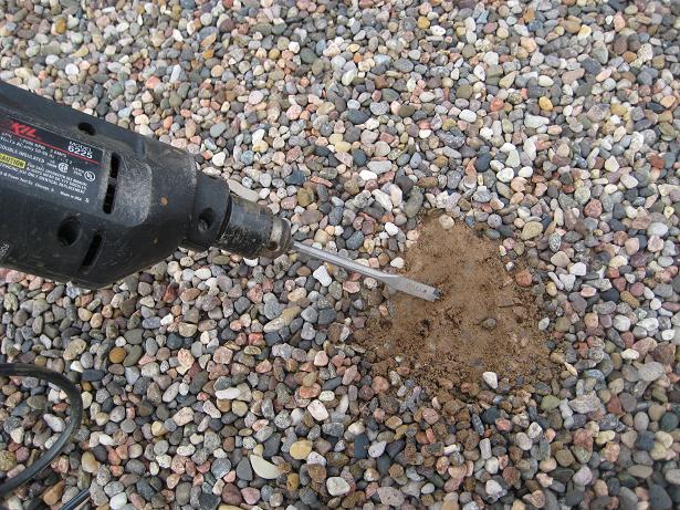 drilling locator hole